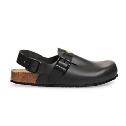 Abeba Antistatic ESD Slippers Black (OB)