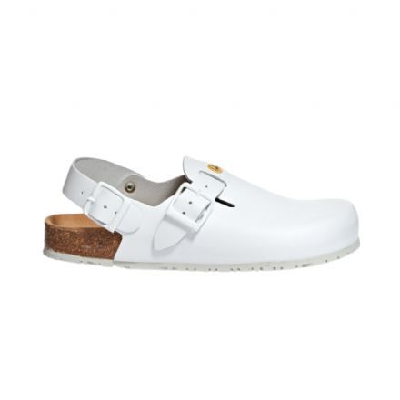 Abeba Antistatic ESD Slippers White (OB)